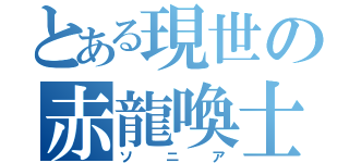 とある現世の赤龍喚士（ソニア）