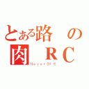 とある路飛の肉類ＲＣ（ＮｅｖｅｒＤＩＥ）