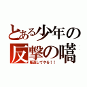 とある少年の反撃の嚆（駆逐してやる！！）