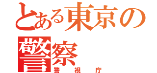 とある東京の警察（警視庁）