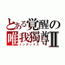 とある覚醒の唯我獨尊Ⅱ（インデックス）