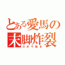 とある愛馬の末脚炸裂（ゴボウ抜き）