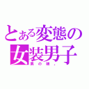 とある変態の女装男子（男の娘。）