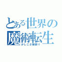 とある世界の魔術転生（かしこさ極振り）