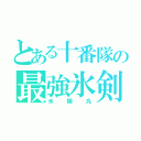 とある十番隊の最強氷剣（氷輪丸）