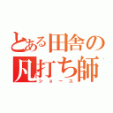 とある田舎の凡打ち師（ショーユ）