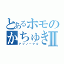 とあるホモのかちゅきⅡ（アブノーマル）