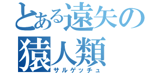 とある遠矢の猿人類（サルゲッチュ）