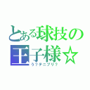 とある球技の王子様☆（う？テニプリ？）