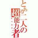 とある二人の超能力者（レベル５）