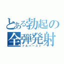 とある勃起の全弾発射（フルバースト）