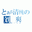 とある清纯の刘 爽（高一三班）