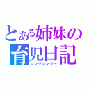 とある姉妹の育児日記（シングルマザー）