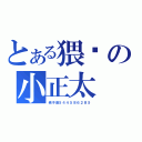 とある猥琐の小正太（老子是５４４５８６２８５）