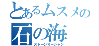 とあるムスメの石の海（ストーンオーシャン）