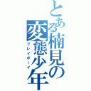 とある楠見の変態少年（プレイボーイ）