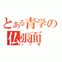 とある青学の仏張面（ふけ顔）