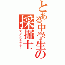 とある中学生の採掘士（マインクラフター）