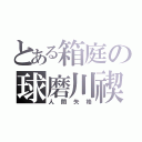 とある箱庭の球磨川禊（人間失格）