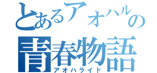 とあるアオハルの青春物語（アオハライド）