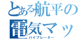 とある航平の電気マッサージ（バイブレーター）