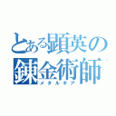 とある顕英の錬金術師（メタルギア）