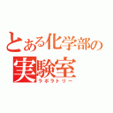 とある化学部の実験室（ラボラトリー）