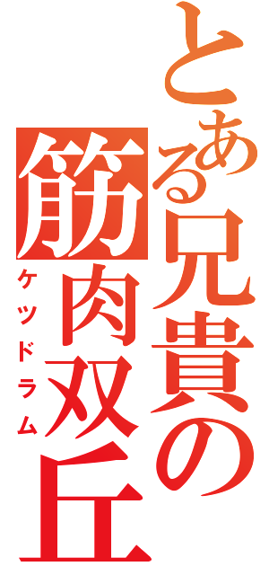 とある兄貴の筋肉双丘（ケツドラム）