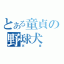 とある童貞の野球犬（天田）