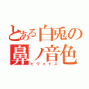 とある白兎の鼻ノ音色（ビヴォイス）