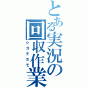 とある実況の回収作業（シガチホモ）