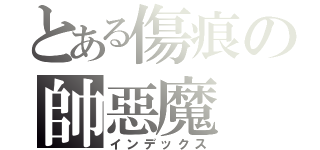 とある傷痕の帥惡魔（インデックス）