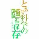 とある科学の定温保存（サーマルハンド）