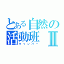 とある自然の活動班Ⅱ（キャンパー）