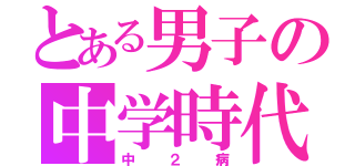 とある男子の中学時代（中２病）