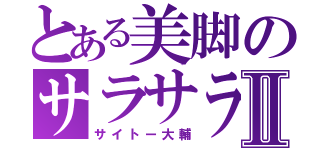 とある美脚のサラサラⅡ（サイトー大輔）