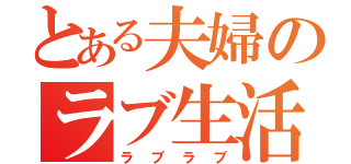 とある夫婦のラブ生活（ラブラブ）