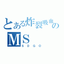 とある炸裂吸血鬼のＭＳ（ＳＤＧＯ）