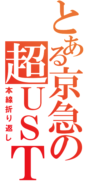 とある京急の超ＵＳＴ（本線折り返し）