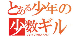 とある少年の少数ギルド（ブレイブヴェスペリア）