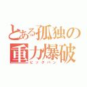 とある孤独の重力爆破（ビックバン）