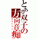 とある双子の方向音痴（ロストマン）