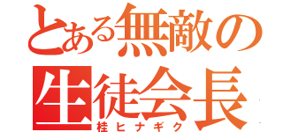 とある無敵の生徒会長（桂ヒナギク）