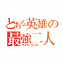 とある英雄の最強二人（タイガー＆バニー）