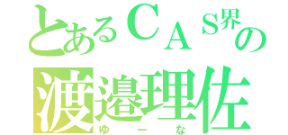 とあるＣＡＳ界の渡邉理佐（ゆーな）