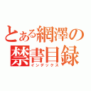 とある網澤の禁書目録（インデックス）