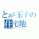 とある玉子の住宅地（ニュータウン）