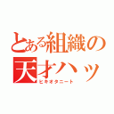 とある組織の天才ハッカー（ヒキオタニート）