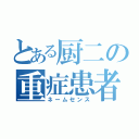 とある厨二の重症患者（ネームセンス）