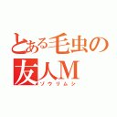 とある毛虫の友人Ｍ（ゾウリムシ）